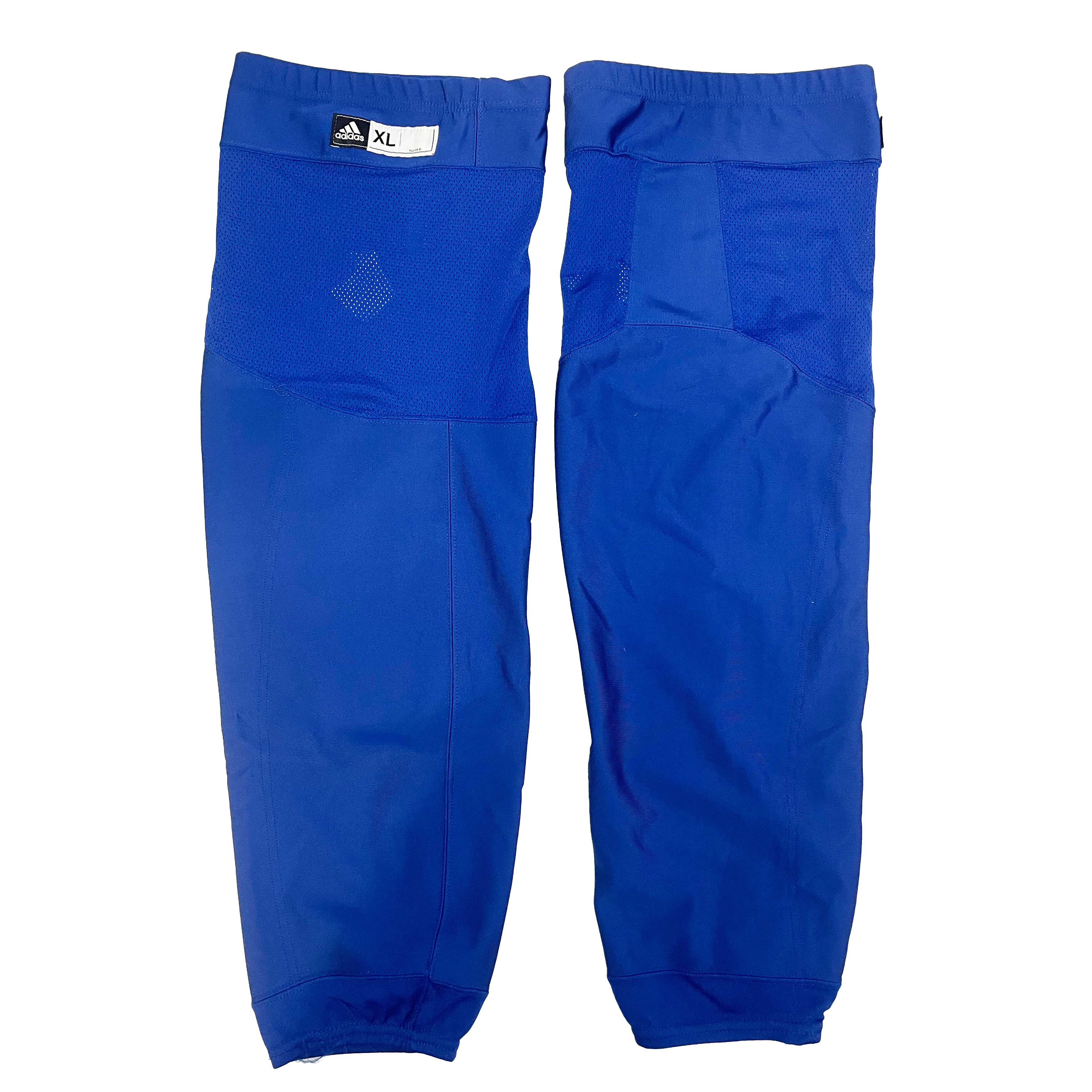 Adidas - Chaussettes d'entraînement d'occasion (bleues)